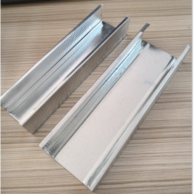 China supplier ASTM Standard Gypsum profiles Galvanized Metal Stud and rails Track price Philippines for drywall partition