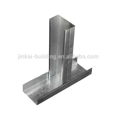 light Galvanized steel profile / drywall metal stud track of partition