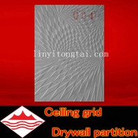 pvc ceiling tiles with T grid for suspended ceilings