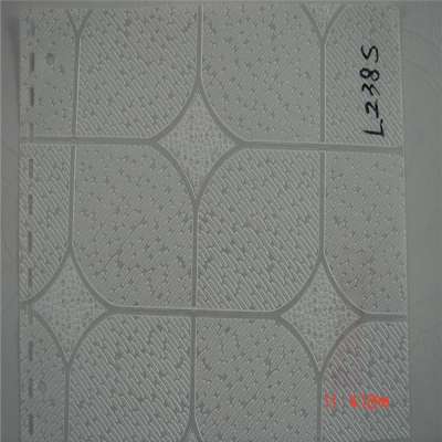 suspended pvc faced laminated gypsum ceiling tiles gypsum board for decoration